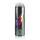 Перезаряжаемый мастурбатор-ротик Extreme Toyz Rechargeable Roto-Bator Mouth - Pipedream - в Майкопе купить с доставкой