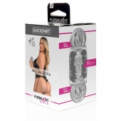 Прозрачный двусторонний мастурбатор Fleshlight Quickshot Mia Malkova - Fleshlight - в Майкопе купить с доставкой
