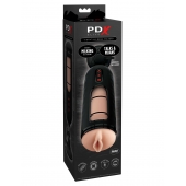 Мастурбатор-вагина с вибрацией Vibrating Mega Milker - Pipedream - в Майкопе купить с доставкой