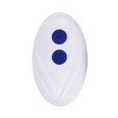 Синее эрекционное виброкольцо с клиторальной подушечкой и пультом ДУ Adjustable Fun Ring - Zero Tolerance - в Майкопе купить с доставкой