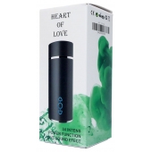 Мастурбатор-вагина с вибрацией Heart Of Love в колбе в форме сердца - Boys of Toys - в Майкопе купить с доставкой