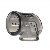 Дымчатая насадка на пенис и мошонку - Baile - в Майкопе купить с доставкой