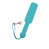 Голубой кожаный пэддл - 37 см. - Pecado - купить с доставкой в Майкопе