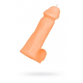 Оранжевая сувенирная свеча «Пенис» - Pecado - купить с доставкой в Майкопе