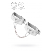 Белые мини-оковы со скруглёнными углами - Pecado - купить с доставкой в Майкопе