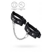 Черные мини-оковы со скруглёнными углами - Pecado - купить с доставкой в Майкопе