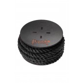 Черная веревка для шибари на катушке - 5 м. - Pecado - купить с доставкой в Майкопе