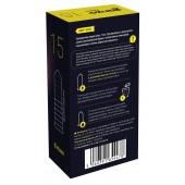 Презервативы анатомической формы с точечной и ребристой структурой Ganzo Extase - 15 шт. - Ganzo - купить с доставкой в Майкопе