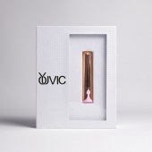 Золотистая перезаряжаемая вибропуля - 9,5 см. - Youvic