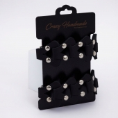 Черные кожаные наручники из звеньев - Crazy Handmade - купить с доставкой в Майкопе