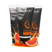 Набор из 3 съедобных лубрикантов JUJU со вкусом грейпфрута - JuJu - купить с доставкой в Майкопе