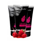 Набор из 3 съедобных лубрикантов JUJU со вкусом малины - JuJu - купить с доставкой в Майкопе