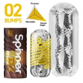 Мастурбатор Tenga Spinner DX 02 Bumps - Tenga - в Майкопе купить с доставкой
