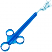 Синий шприц для введения лубриканта XL Lubricant Launcher - XR Brands - купить с доставкой в Майкопе