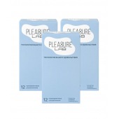 Набор из 3 упаковок ультратонких презервативов Pleasure Lab (по 12 шт.) - Pleasure Lab - купить с доставкой в Майкопе