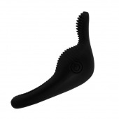 Чёрное эрекционное виброкольцо Thimble - Baile - в Майкопе купить с доставкой