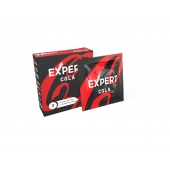Презервативы с ароматом колы Expert Cola - 3 шт. - Expert - купить с доставкой в Майкопе