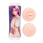 Двусторонний мастурбатор аниме - ротик и вагина - Tokyo Style - в Майкопе купить с доставкой