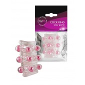 Прозрачная сквозная насадка на пенис с цветными шариками - Erowoman-Eroman - в Майкопе купить с доставкой