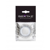 Круглое эрекционное кольцо с длинными «ресничками» - Sextaz - в Майкопе купить с доставкой