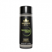 Массажное масло c ароматом тропических фруктов Massage Oil - 100 мл. - HOT - купить с доставкой в Майкопе