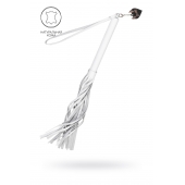 Белая кожаная плеть - 50 см. - Pecado - купить с доставкой в Майкопе