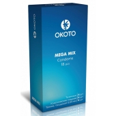 Презервативы OKOTO Mega Mix - 18 шт. - Sitabella - купить с доставкой в Майкопе