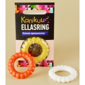 Цветное рельефное эрекционное кольцо Ellasring - Sitabella - в Майкопе купить с доставкой
