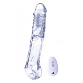 Прозрачная насадка-удлинитель Length Enhancer With Bullet с подхватом - 22,3 см. - NMC - в Майкопе купить с доставкой