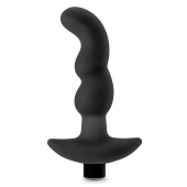 Черный вибромассажер простаты Prostate Massager 03 - 15,2 см. - Blush Novelties - в Майкопе купить с доставкой