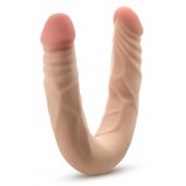 Телесный двусторонний фаллоимитатор 14 Inch Double Dong - 35,6 см. - Blush Novelties