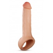 Телесная насадка-удлинитель Thrive 8.75 Inch Realistic Penis Extender Sleeve - 22,2 см. - Blush Novelties - в Майкопе купить с доставкой