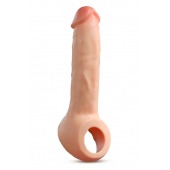 Телесная насадка-удлинитель Thrive 8.75 Inch Realistic Penis Extender Sleeve - 22,2 см. - Blush Novelties - в Майкопе купить с доставкой