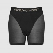 Трусики-шорты для фиксации насадок Strap-on-me Harness Lingerie Halo - size S - Strap-on-me - купить с доставкой в Майкопе