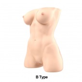 Телесный мастурбатор-торс Jessica B - Naked Factory - в Майкопе купить с доставкой