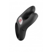 Черное эрекционное виброкольцо Nos - Fun Factory - в Майкопе купить с доставкой