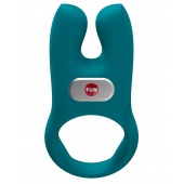 Зеленое эрекционное виброкольцо Nos - Fun Factory - в Майкопе купить с доставкой