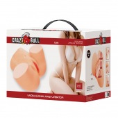 Телесный мастурбатор Liora с 2 любовными тоннелями - Baile - в Майкопе купить с доставкой