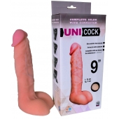 Фаллическая насадка Харнесс UNICOCK 9  - 24 см. - LOVETOY (А-Полимер) - купить с доставкой в Майкопе