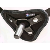 Вибрострапон с двумя насадками UniStrap - 18 и 18 см. - LOVETOY (А-Полимер) - купить с доставкой в Майкопе