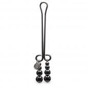 Зажим для клитора с бусинами Just Sensation Beaded Clitoral Clamp - Fifty Shades of Grey - купить с доставкой в Майкопе