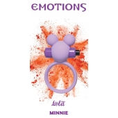 Сиреневое эрекционное виброколечко Emotions Minnie - Lola Games - в Майкопе купить с доставкой