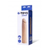 Реалистичная насадка с ярко выраженной головкой - 16,5 см. - A-toys - в Майкопе купить с доставкой