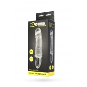 Прозрачная насадка с петлёй для фиксации - 14 см. - ToyFa - в Майкопе купить с доставкой