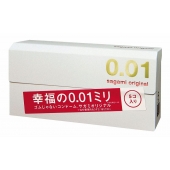 Супер тонкие презервативы Sagami Original 0.01 - 5 шт. - Sagami - купить с доставкой в Майкопе