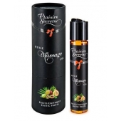 Массажное масло с ароматом экзотических фруктов Huile de Massage Gourmande Fruits Exotiques - 59 мл. - Plaisir Secret - купить с доставкой в Майкопе
