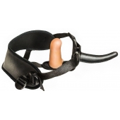 Женский страпон с вагинальной пробкой Woman Strap - 12 см. - LOVETOY (А-Полимер) - купить с доставкой в Майкопе