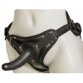 Женский страпон с вагинальной пробкой Woman Strap - 12 см. - LOVETOY (А-Полимер) - купить с доставкой в Майкопе