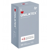 Презервативы с точками Unilatex Dotted - 12 шт. + 3 шт. в подарок - Unilatex - купить с доставкой в Майкопе