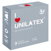 Презервативы с точками Unilatex Dotted - 3 шт. - Unilatex - купить с доставкой в Майкопе